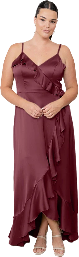 Paloma Satin Dress | Made To Order - Image 12