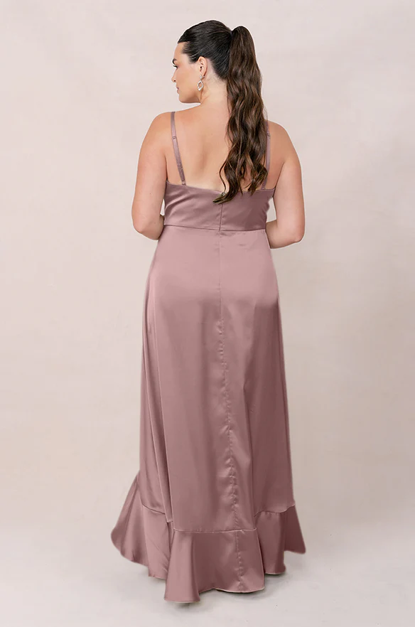 Paloma Satin Dress | Made To Order - Image 123