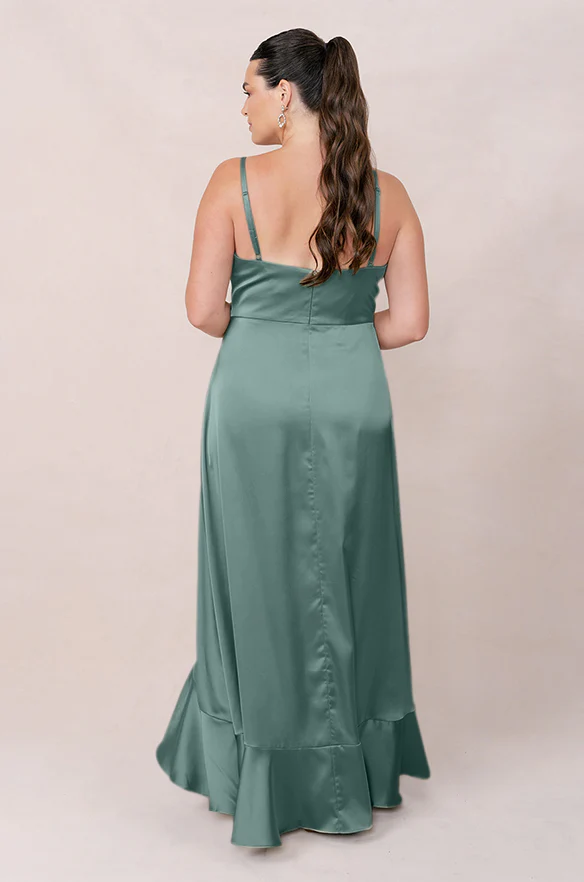 Paloma Satin Dress | Made To Order - Image 125