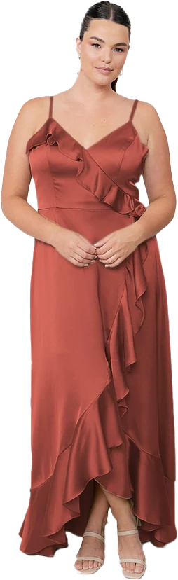 Paloma Satin Dress | Made To Order - Image 13