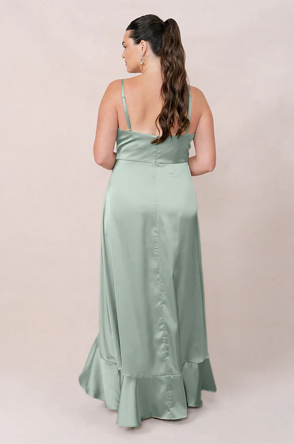 Paloma Satin Dress | Made To Order - Image 131