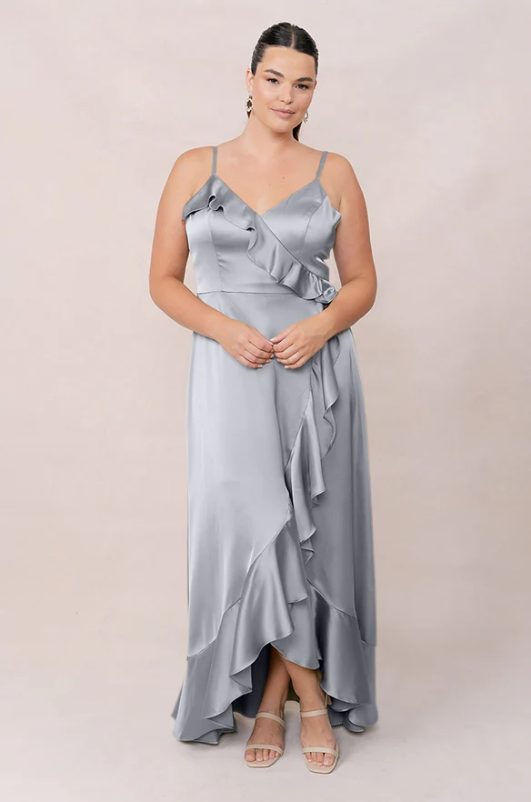 Paloma Satin Dress | Made To Order - Image 132