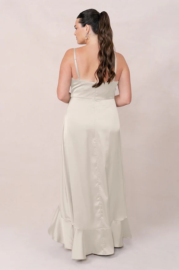Paloma Satin Dress | Made To Order - Image 139