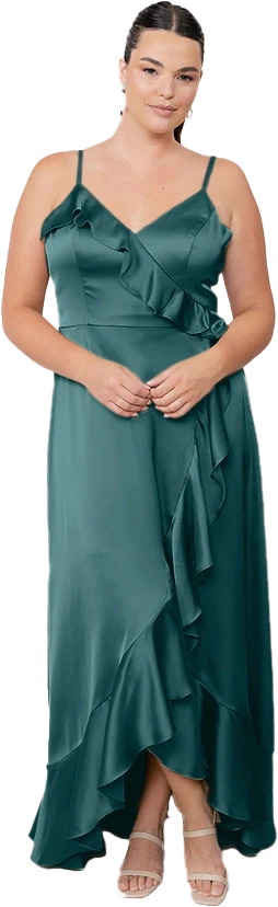 Paloma Satin Dress | Made To Order - Image 14