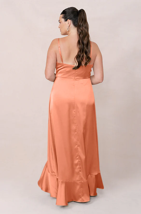 Paloma Satin Dress | Made To Order - Image 141