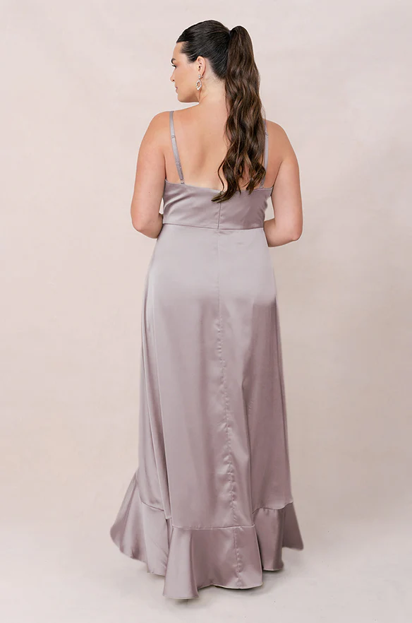 Paloma Satin Dress | Made To Order - Image 143