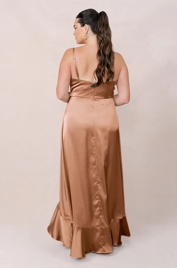Paloma Satin Dress | Made To Order - Image 147