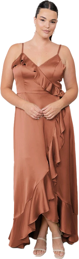 Paloma Satin Dress | Made To Order - Image 15