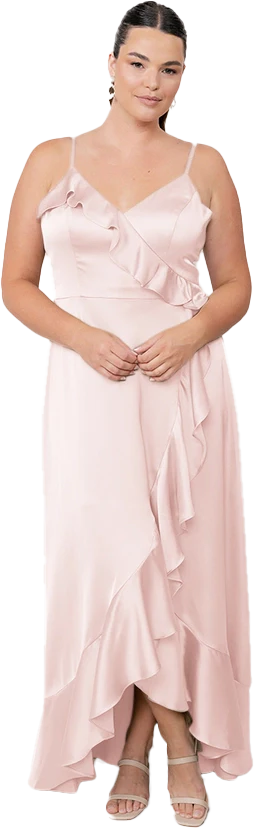 Paloma Satin Dress | Made To Order - Image 151