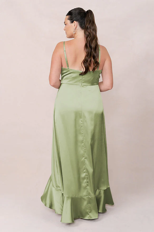 Paloma Satin Dress | Made To Order - Image 158