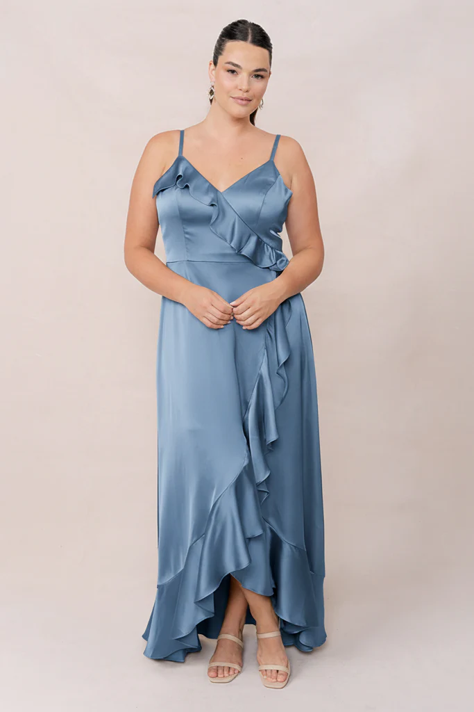 Paloma Satin Dress | Made To Order - Image 161