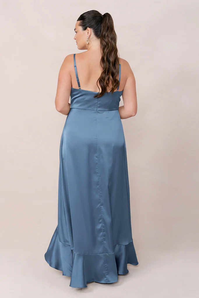 Paloma Satin Dress | Made To Order - Image 162