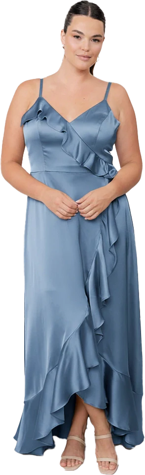 Paloma Satin Dress | Made To Order - Image 164