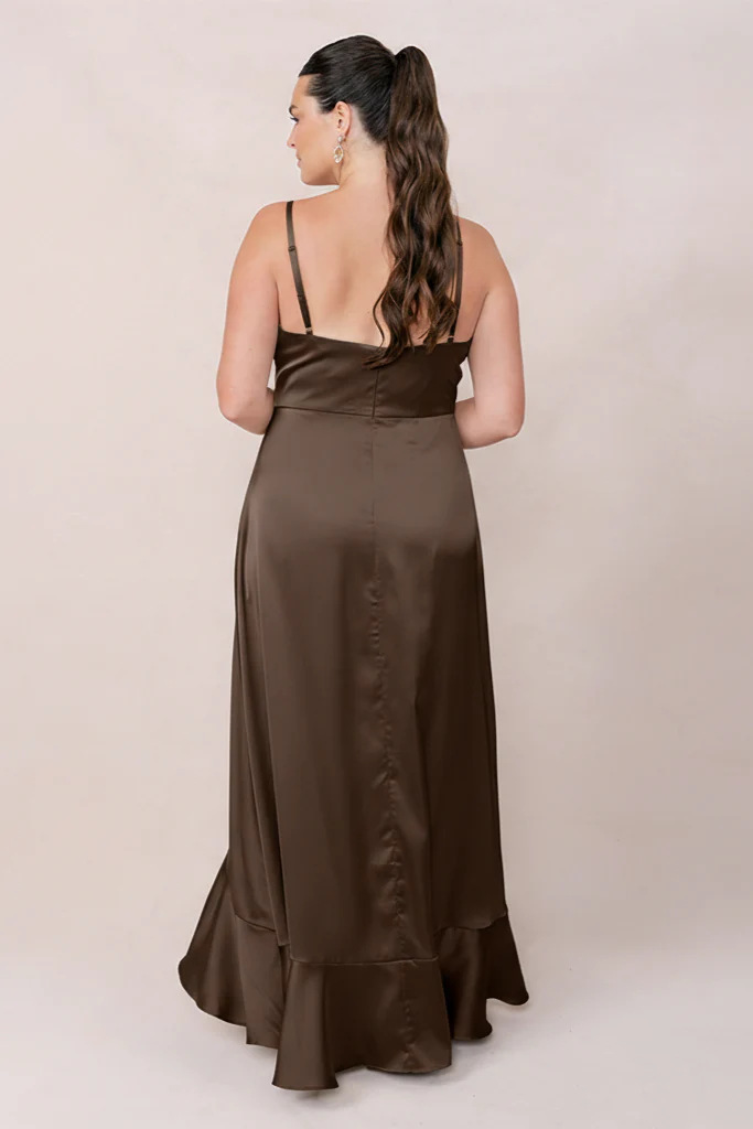 Paloma Satin Dress | Made To Order - Image 168