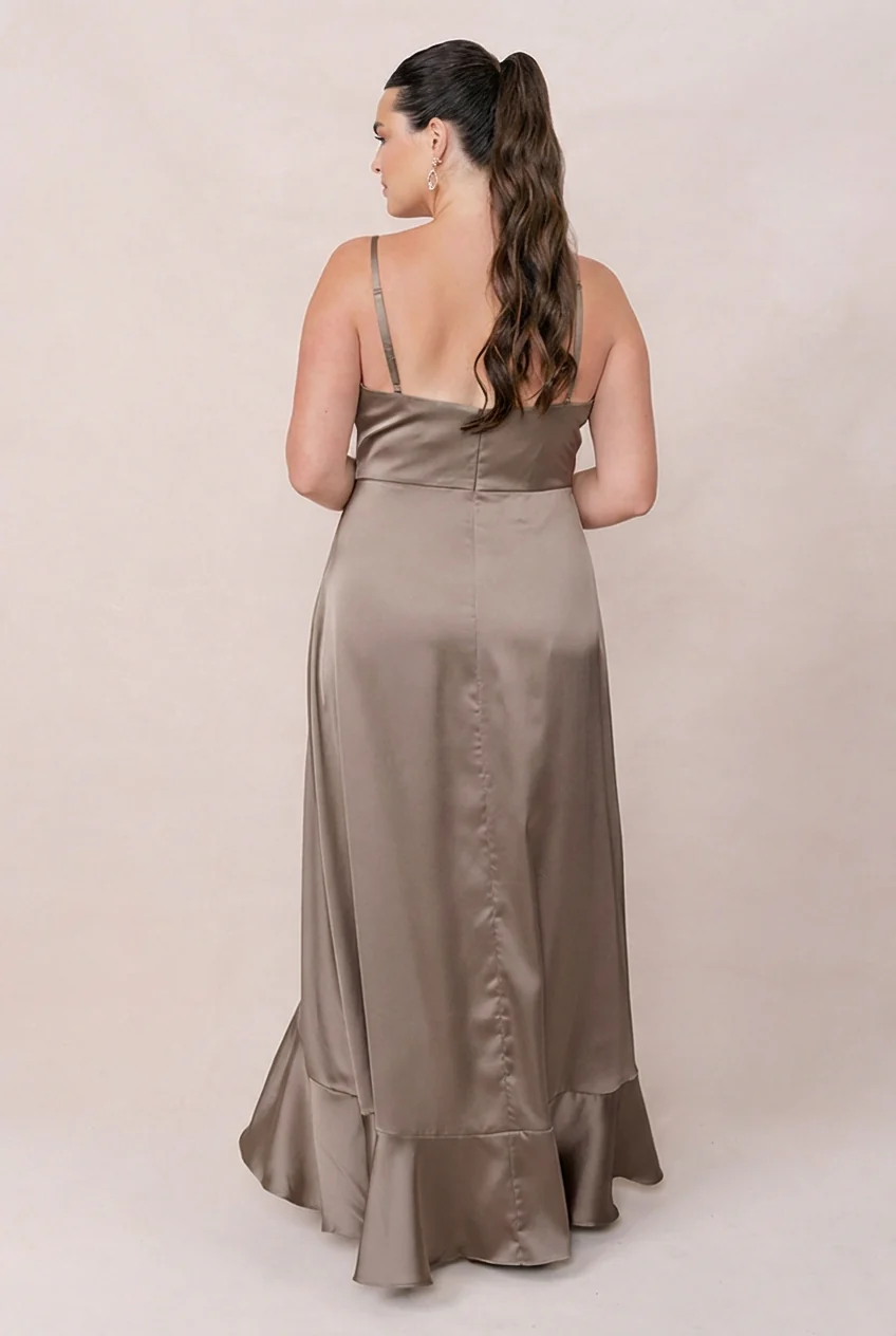 Paloma Satin Dress | Made To Order - Image 169