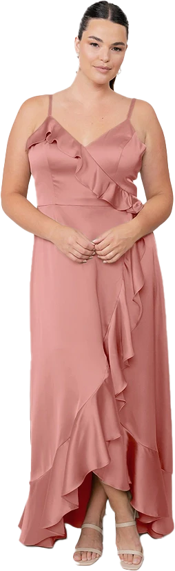 Paloma Satin Dress | Made To Order - Image 17