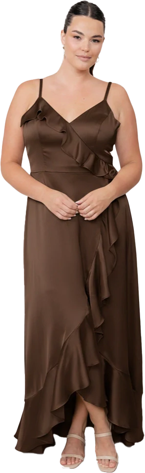 Paloma Satin Dress | Made To Order - Image 171