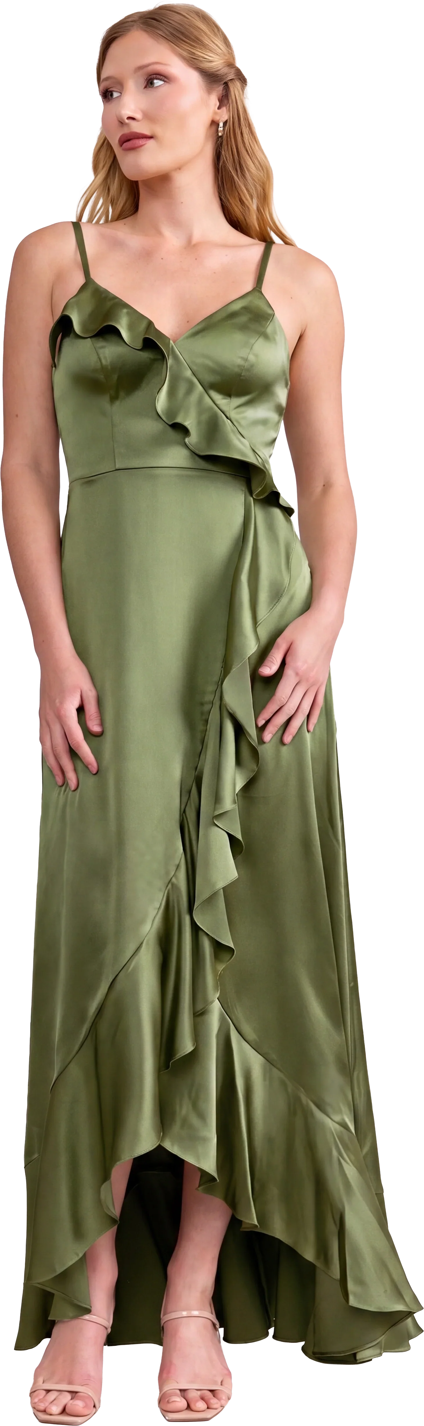 Paloma Satin Dress | Made To Order - Image 181