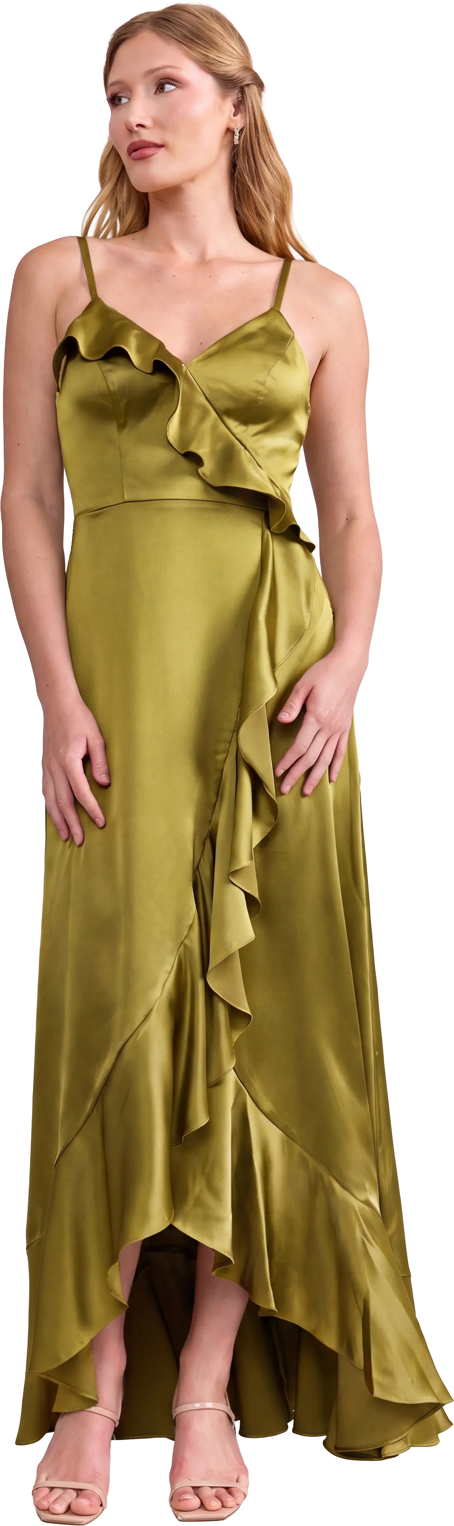 Paloma Satin Dress | Made To Order - Image 183