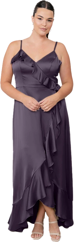 Paloma Satin Dress | Made To Order - Image 19