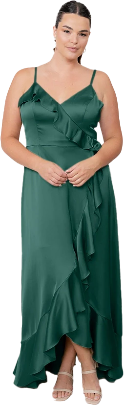 Paloma Satin Dress | Made To Order - Image 20