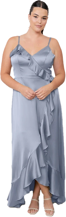 Paloma Satin Dress | Made To Order - Image 22