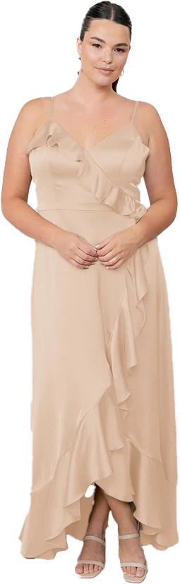 Paloma Satin Dress | Made To Order - Image 26