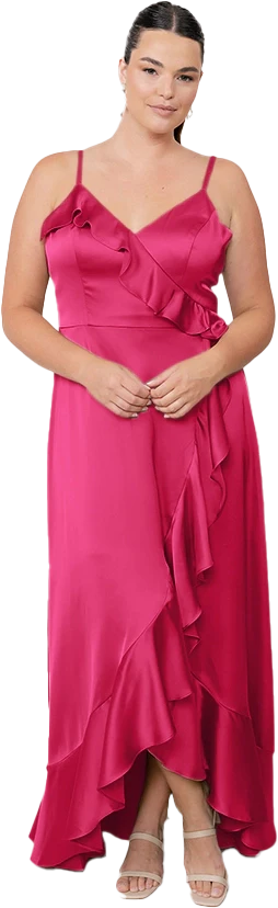 Paloma Satin Dress | Made To Order - Image 27