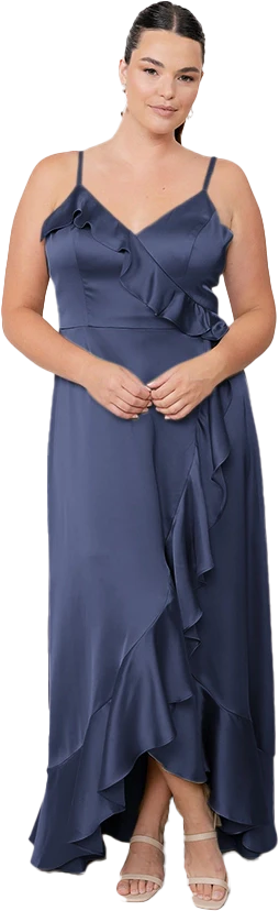 Paloma Satin Dress | Made To Order - Image 28