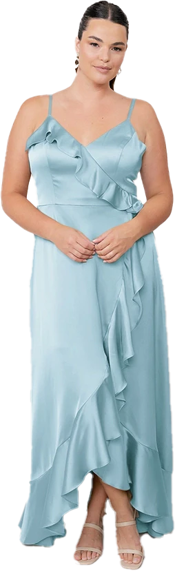 Paloma Satin Dress | Made To Order - Image 29