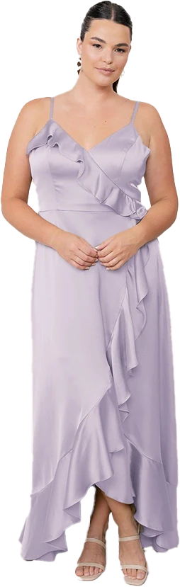 Paloma Satin Dress | Made To Order - Image 30