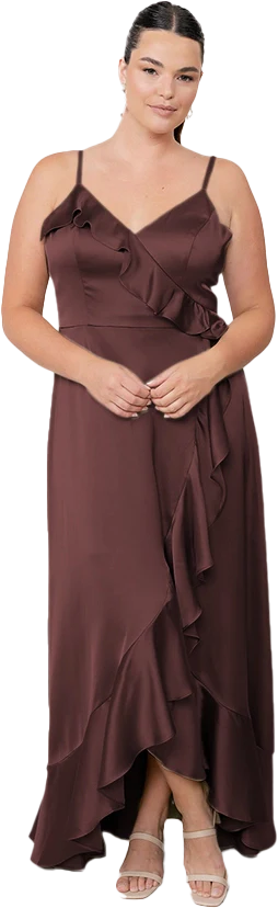 Paloma Satin Dress | Made To Order - Image 32