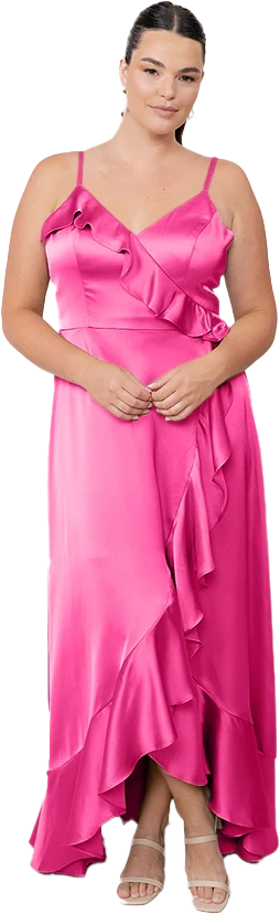 Paloma Satin Dress | Made To Order - Image 33