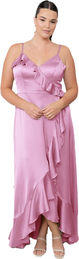 Paloma Satin Dress | Made To Order - Image 34
