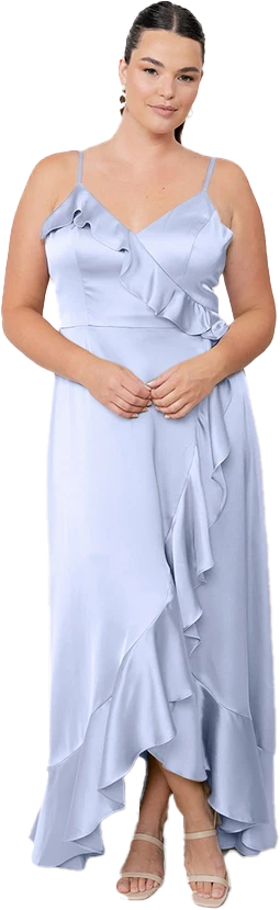 Paloma Satin Dress | Made To Order - Image 38