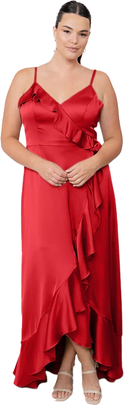 Paloma Satin Dress | Made To Order - Image 39