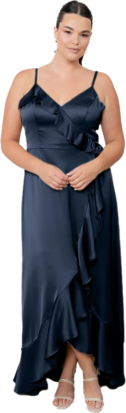 Paloma Satin Dress | Made To Order - Image 41