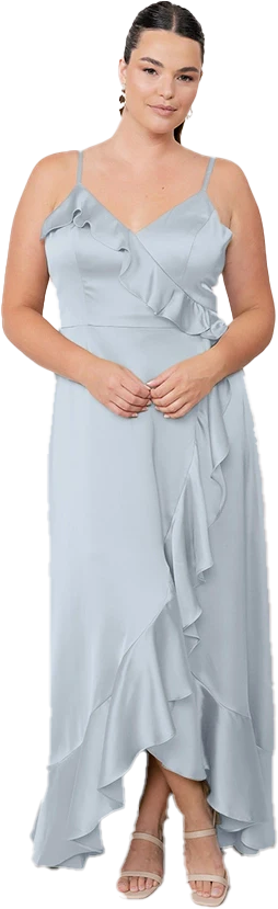Paloma Satin Dress | Made To Order - Image 48