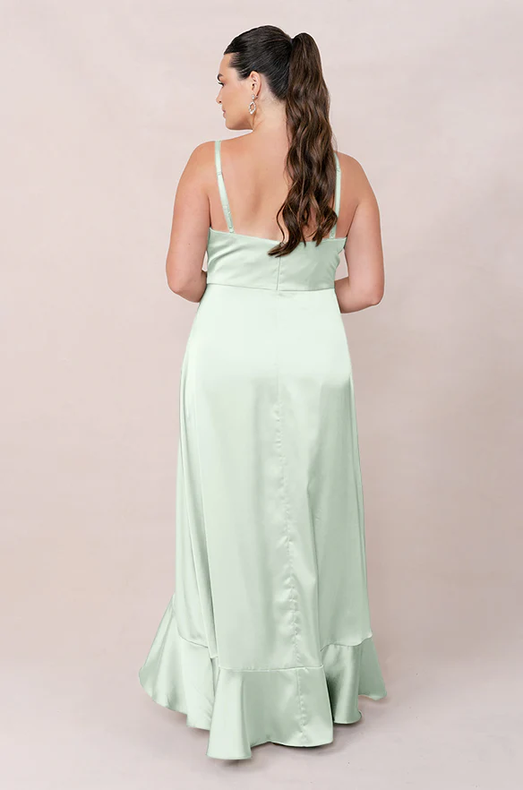 Paloma Satin Dress | Made To Order - Image 5