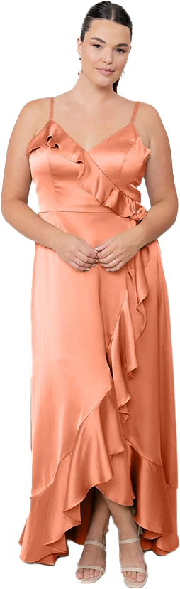 Paloma Satin Dress | Made To Order - Image 50