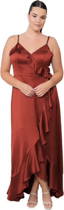 Paloma Satin Dress | Made To Order - Image 52