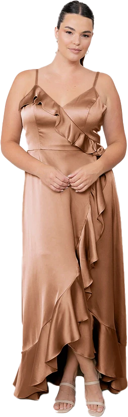 Paloma Satin Dress | Made To Order - Image 53