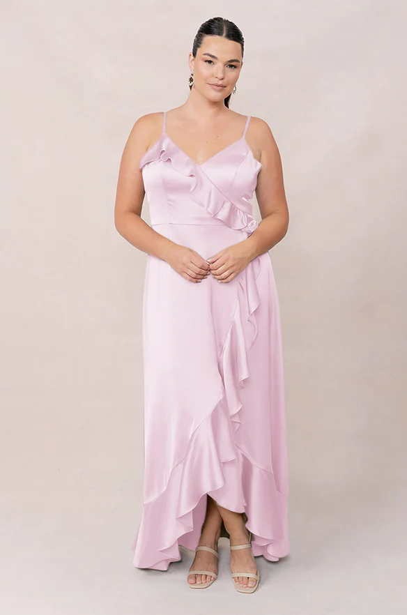 Paloma Satin Dress | Made To Order - Image 54