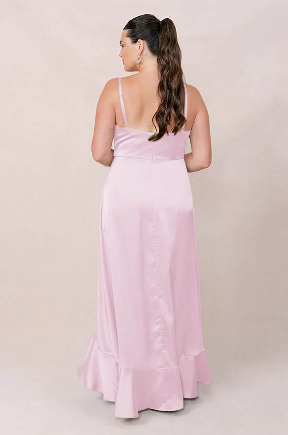 Paloma Satin Dress | Made To Order - Image 55