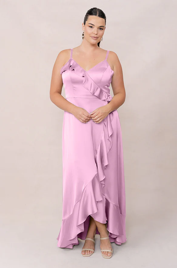 Paloma Satin Dress | Made To Order - Image 6