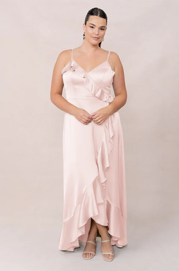 Paloma Satin Dress | Made To Order - Image 60