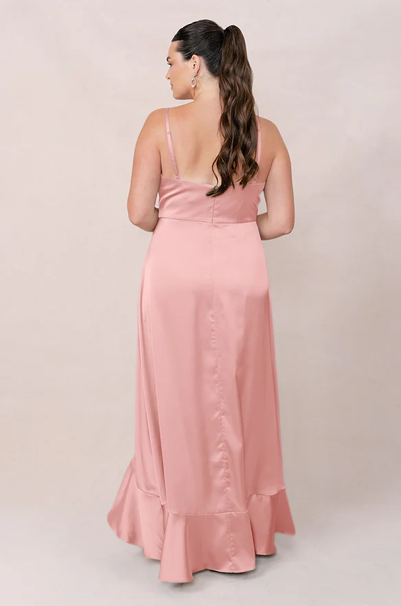 Paloma Satin Dress | Made To Order - Image 63