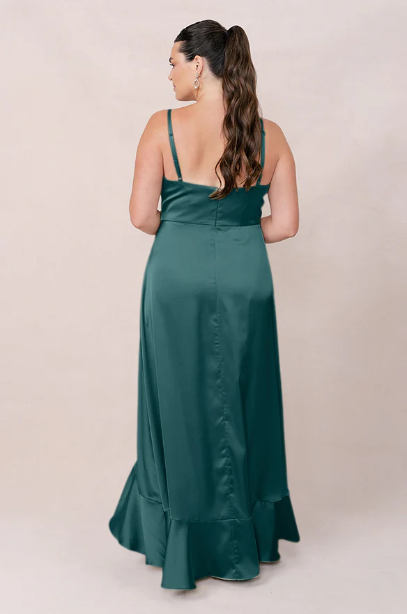 Paloma Satin Dress | Made To Order - Image 69
