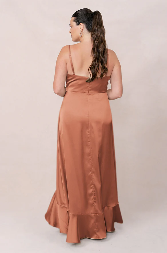 Paloma Satin Dress | Made To Order - Image 71