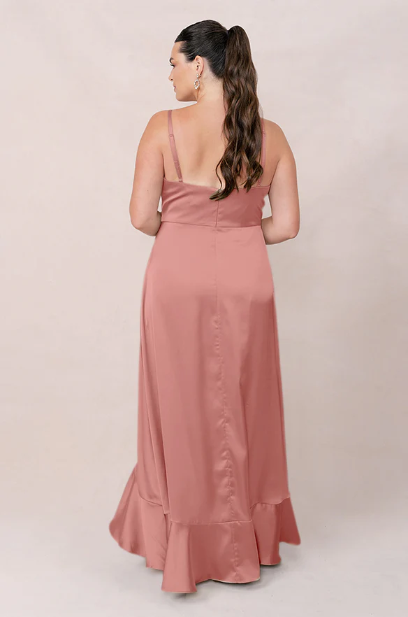 Paloma Satin Dress | Made To Order - Image 75